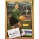 Signed card and unsigned picture of Alan Hodgkinson the Sheffield United footballer.